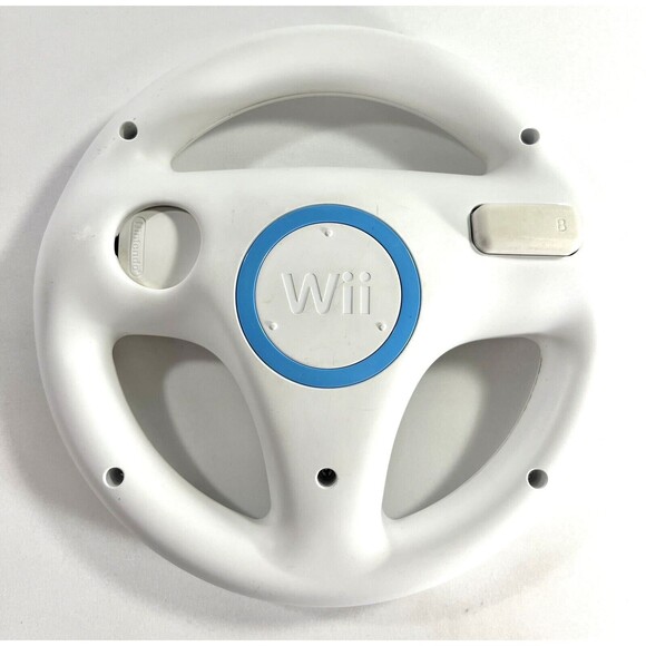 OEM Wii Mario Kart Racing Steering Wheel Wii Remote Tested - Picture 4 of 13